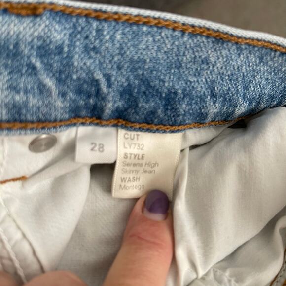 Reformation 28 Serena High Skinny Jean Montego - Picture 5 of 6